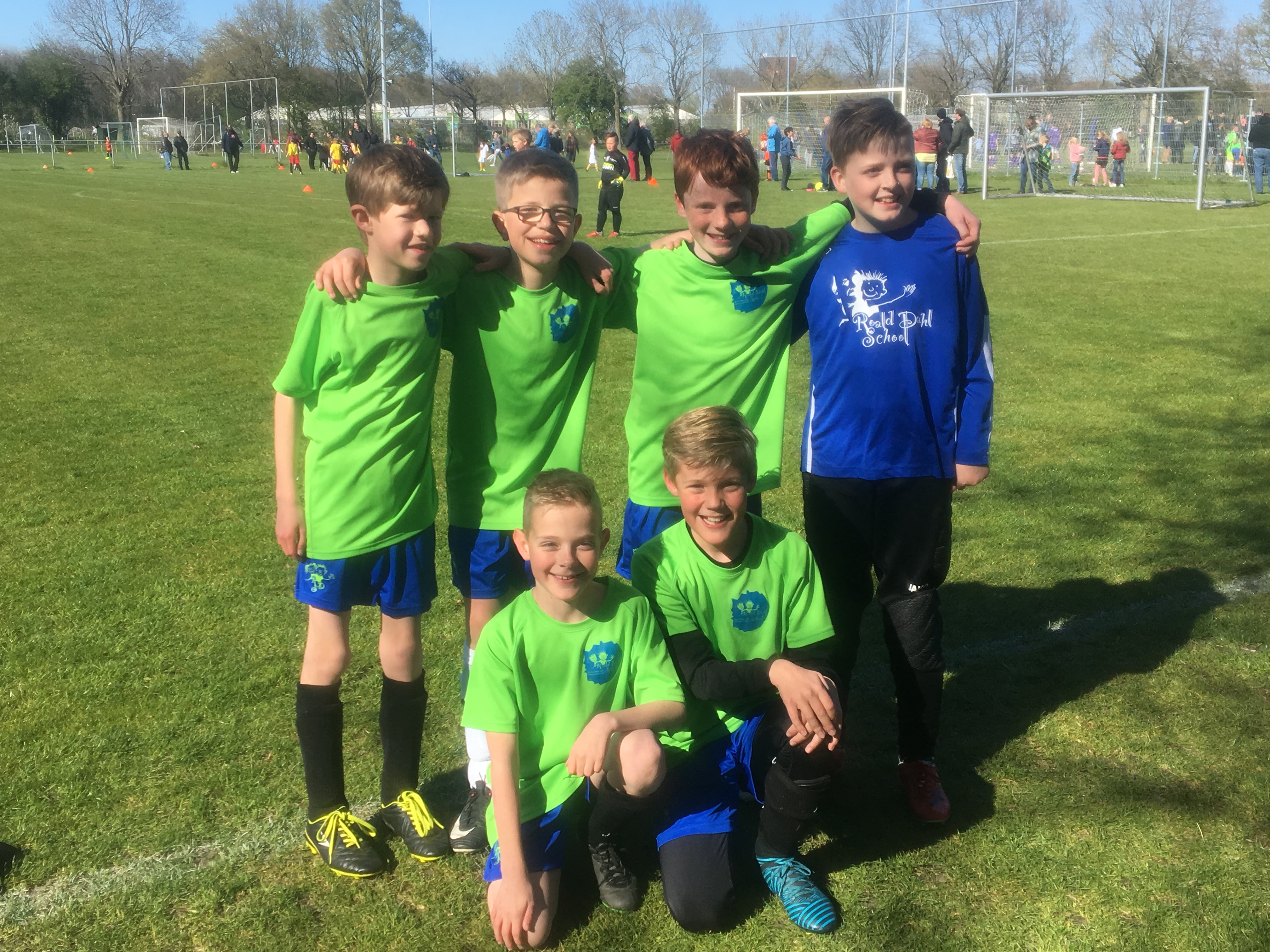 Schoolvoetbal jongens groep 5/6 