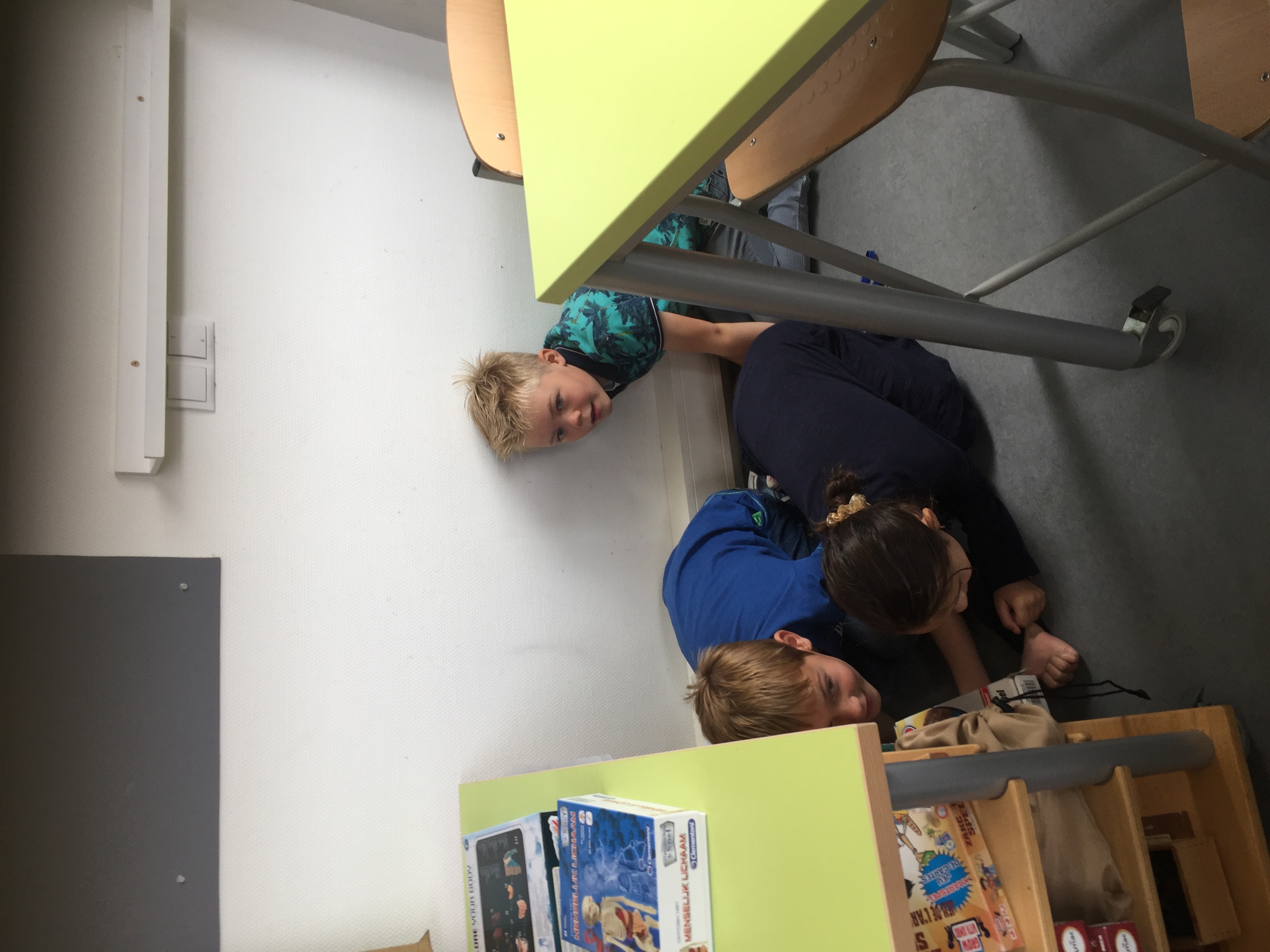 Verstoppertje spelen...