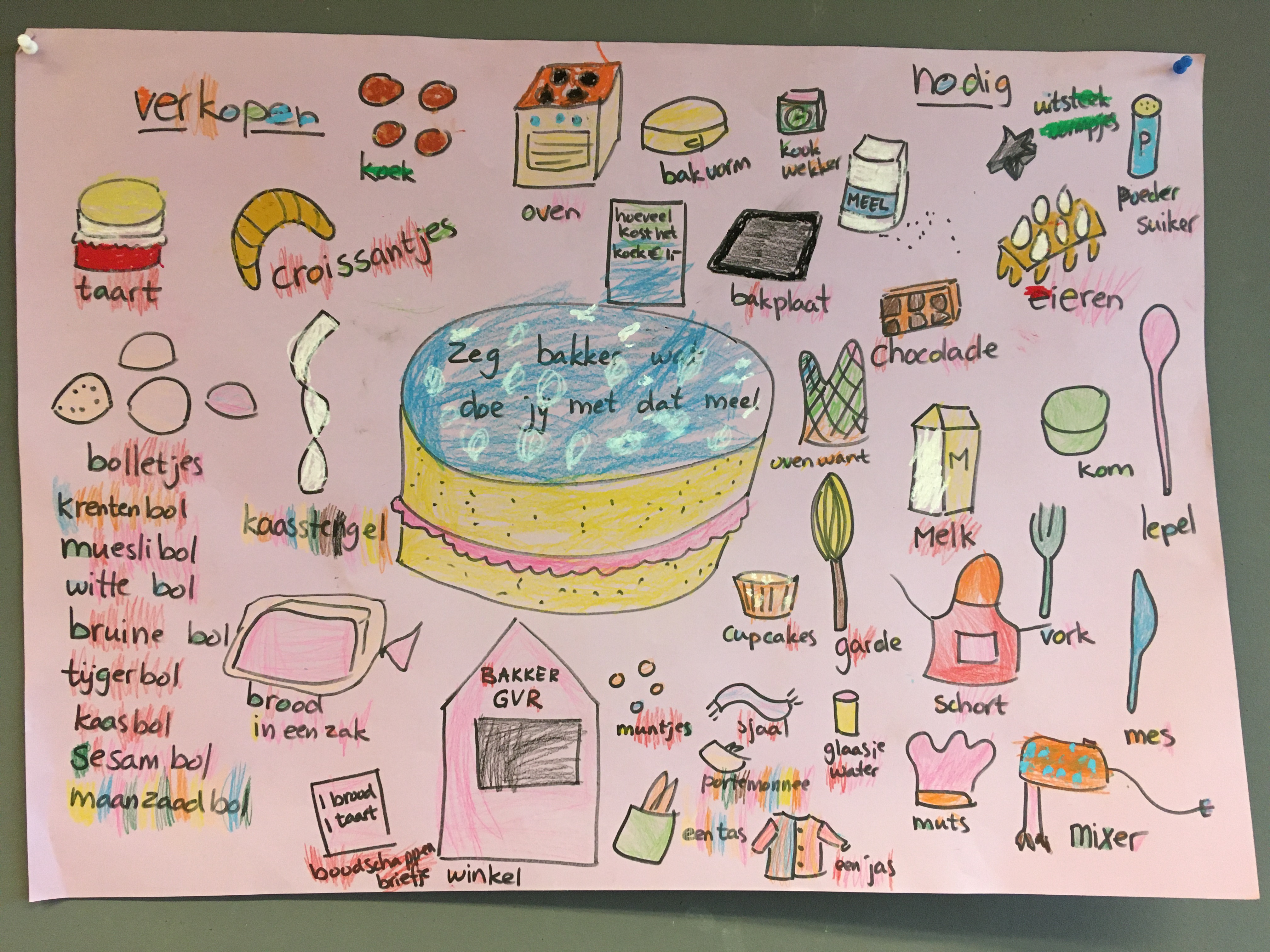 thema: zeg bakker wat doe jij met het meel...