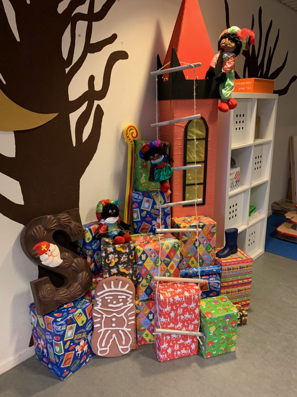 Sinterklaas op school