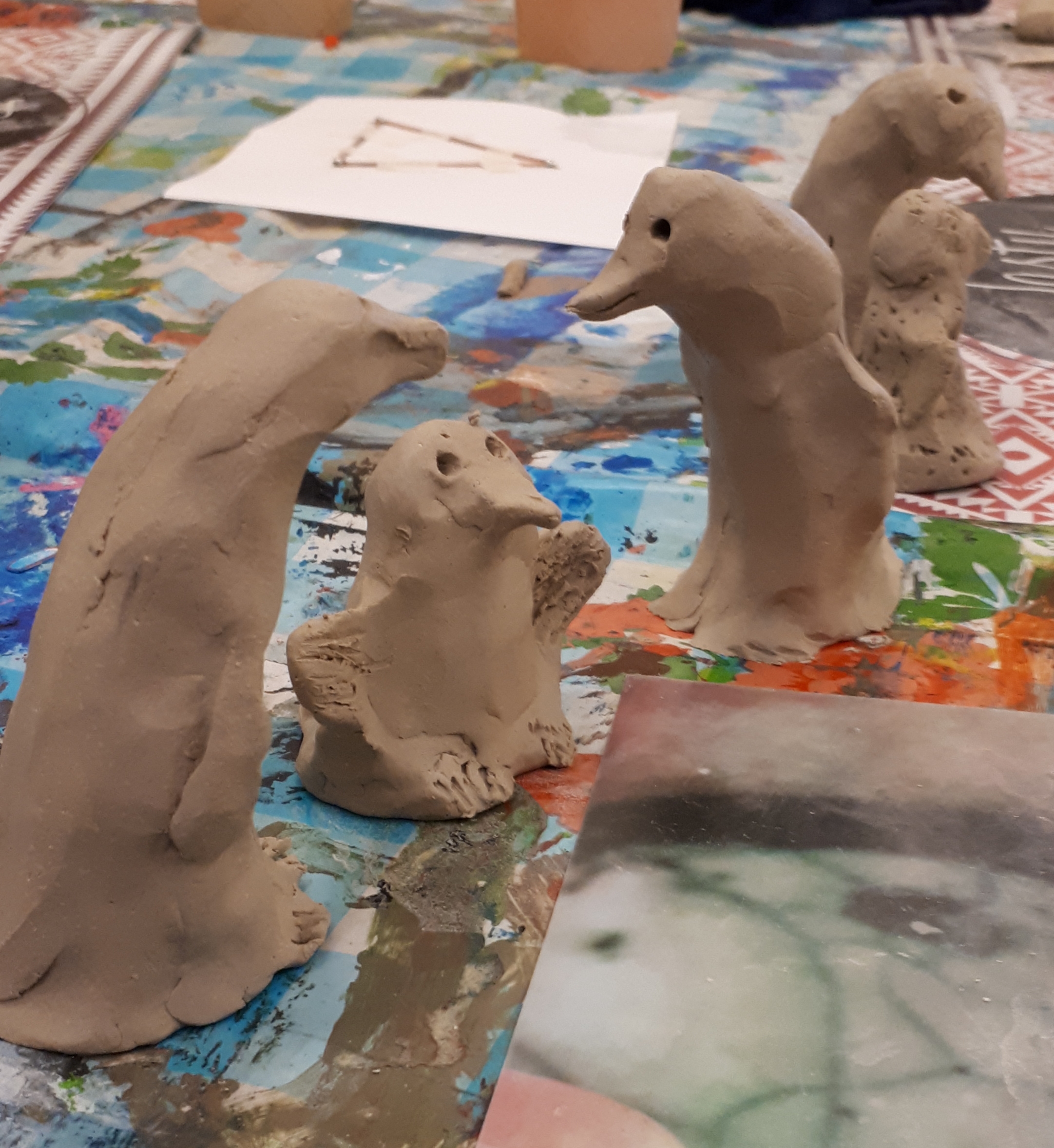 Pinguïns in het Atelier!