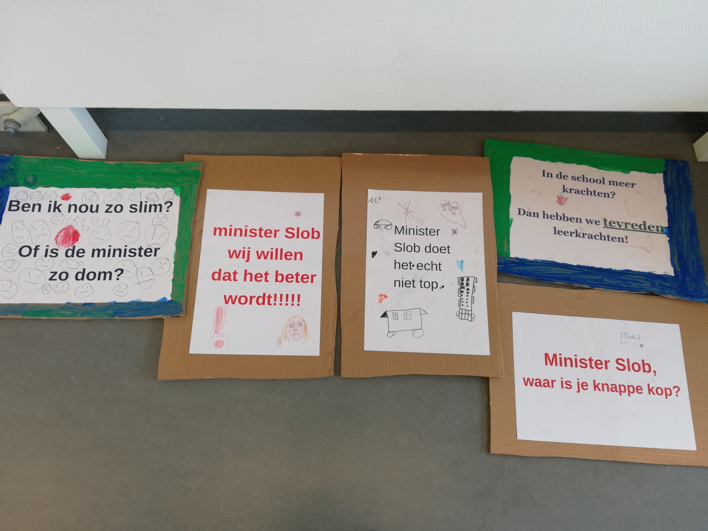  Staking + foto's voorleesochtend 