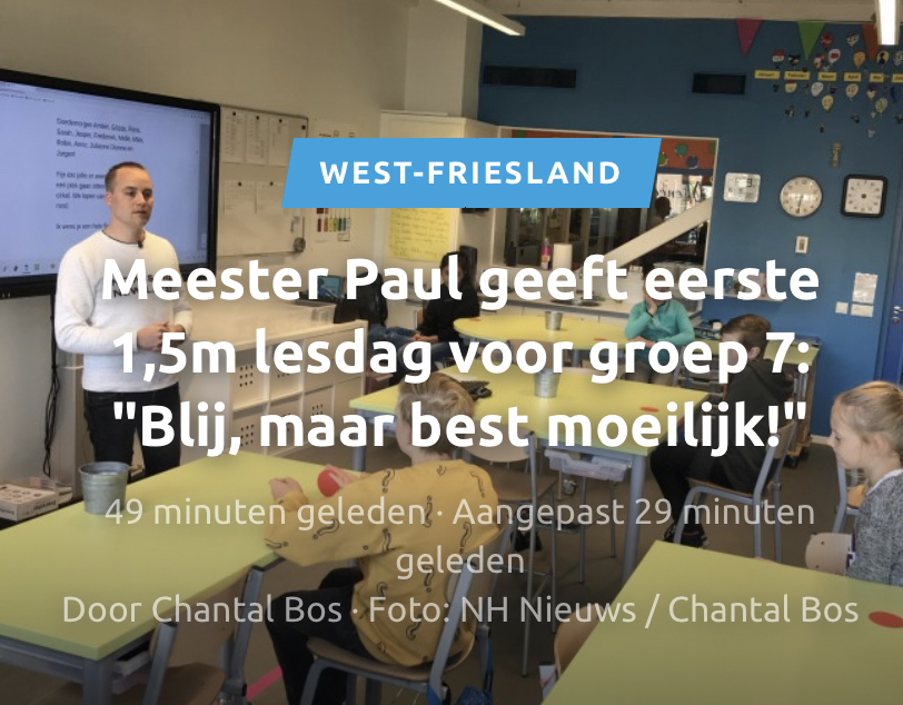 We pakken de draad weer op...