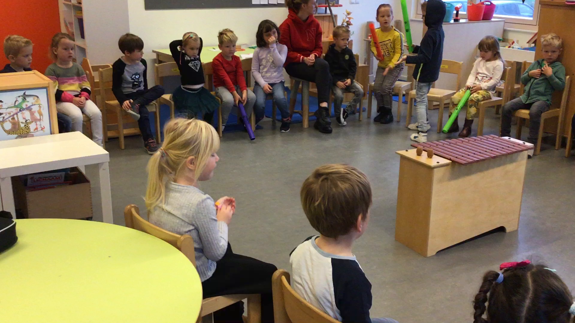 Roald Dahl Theater in de eigen groep van 1/2 A