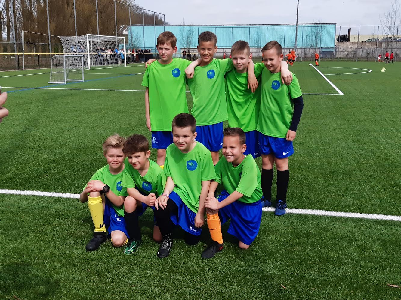 Voetbaltoppers groep 6!