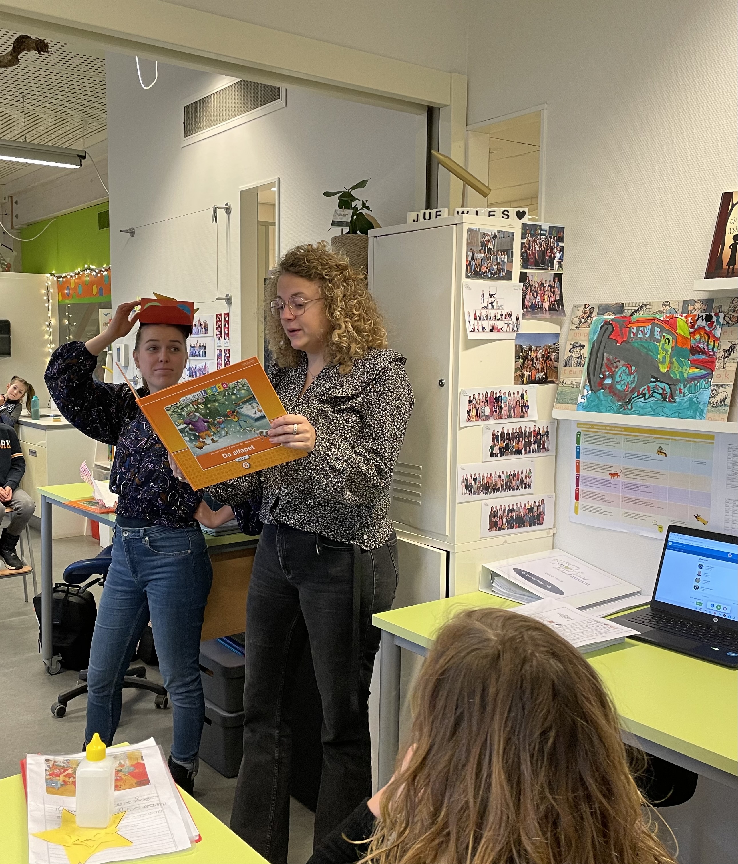 De Alfapet in groep 3