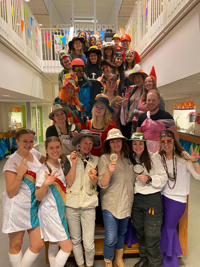 Carnaval en juffen en meesterdag. 