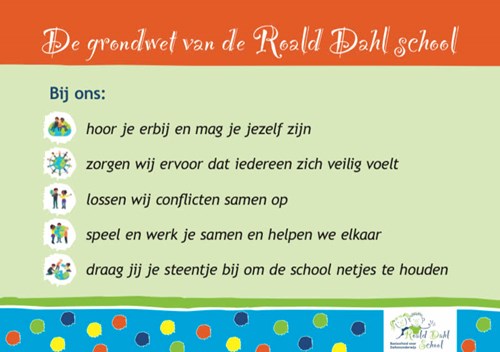grondwet Roald Dahl vreedzame school